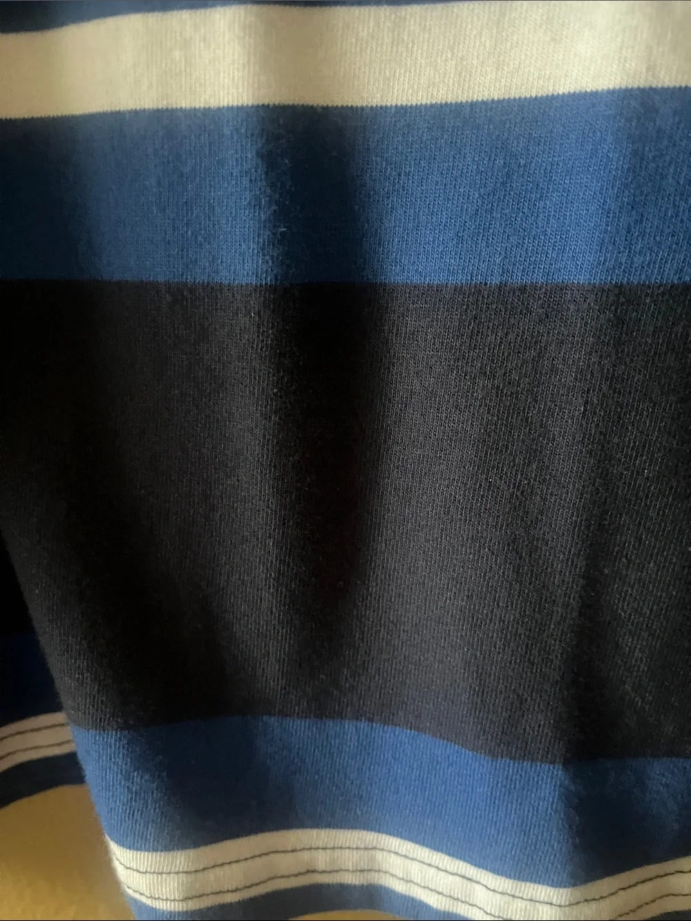 Levi's Men's Navy, Blue & White Striped Pocket Tee